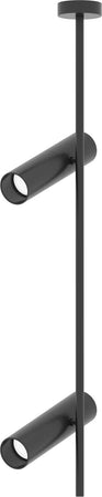 Lampadario-A-Sospensione-Moderno-Elti-Alluminio-Nero-2-Luci-Gu10-50W