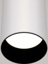 Lampadario-A-Sospensione-Moderno-Focus-Alluminio-Bianco-1-Luce-Gu10-10W