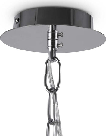 Lampadario-A-Sospensione-Moderno-Gelid-Metallo-Cromo-Cristallo-1-Luce-E27-60W