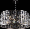 Lampadario-A-Sospensione-Moderno-Gelid-Metallo-Cromo-Cristallo-4-Luci-E27-60W