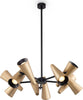 Lampadario-A-Sospensione-Moderno-Giro-Metallo-Ottone-Alluminio-10-Luci-Gu10-50W