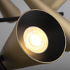 Lampadario-A-Sospensione-Moderno-Giro-Metallo-Ottone-Alluminio-10-Luci-Gu10-50W
