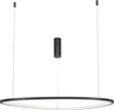 Lampadario-A-Sospensione-Moderno-Glint-Alluminio-Nero-Luce-Led-36W