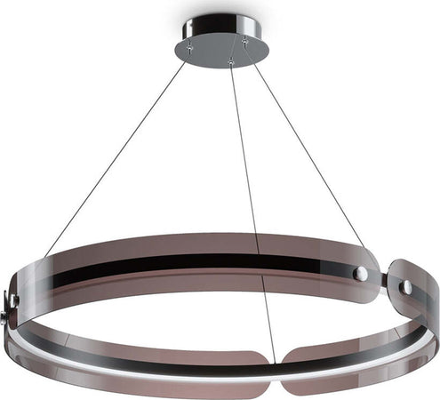 Lampadario-A-Sospensione-Moderno-Interstellar-Metallo-Grigio-Luce-Led-41W