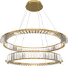 Lampadario-A-Sospensione-Moderno-Krone-Metallo-Oro-2-Luci-Led-90W