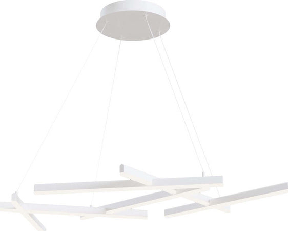Lampadario-A-Sospensione-Moderno-Line-Alluminio-Bianco-6-Luci-Led-79W