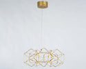 Lampadario-A-Sospensione-Moderno-Lucciola-Metallo-Oro-Led-5-Esagoni