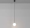 Lampadario-A-Sospensione-Moderno-Luna-Alluminio-Nero-Led-Integrato-5W-Fredda
