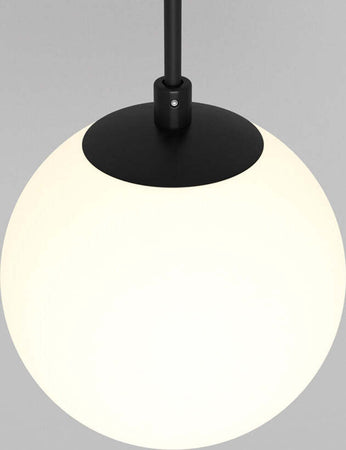 Lampadario-A-Sospensione-Moderno-Luna-Alluminio-Nero-Led-Integrato-5W-Fredda