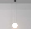 Lampadario-A-Sospensione-Moderno-Luna-Alluminio-Nero-Luce-Led-Integrato-5W-Ip20