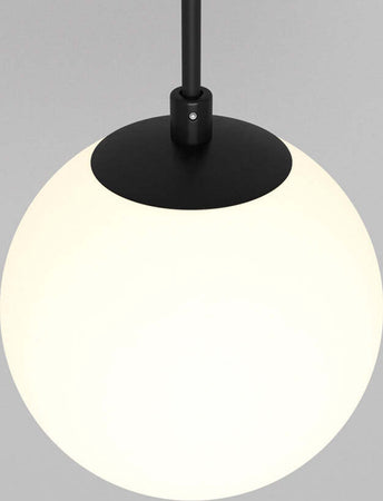 Lampadario-A-Sospensione-Moderno-Luna-Alluminio-Nero-Luce-Led-Integrato-5W