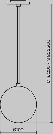 Lampadario-A-Sospensione-Moderno-Luna-Alluminio-Nero-Luce-Led-Integrato-5W
