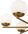 Lampadario-A-Sospensione-Moderno-Marble-Metallo-Ottone-Vetro-6-Luci-E27-60W