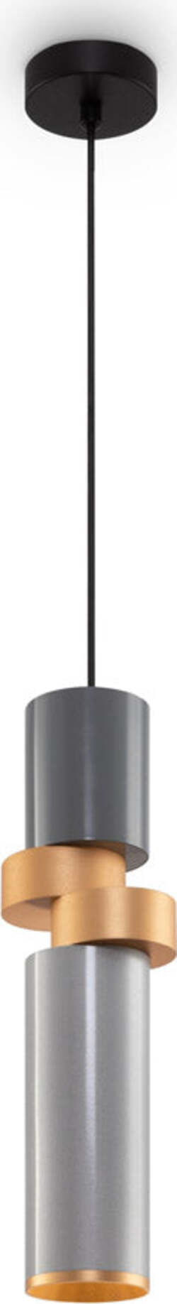 Lampadario-A-Sospensione-Moderno-Palette-Metallo-Multicolore-1-Luce-Gu10-40W