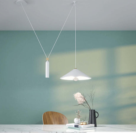 Lampadario-A-Sospensione-Moderno-Peso-Metallo-Bianco-1-Luce-E27-60W