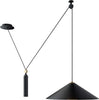 Lampadario-A-Sospensione-Moderno-Peso-Metallo-Nero-1-Luce-E27-60W