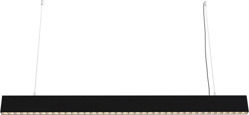 Lampadario-A-Sospensione-Moderno-Points-Alluminio-Nero-Luce-Led-Integrato-40W