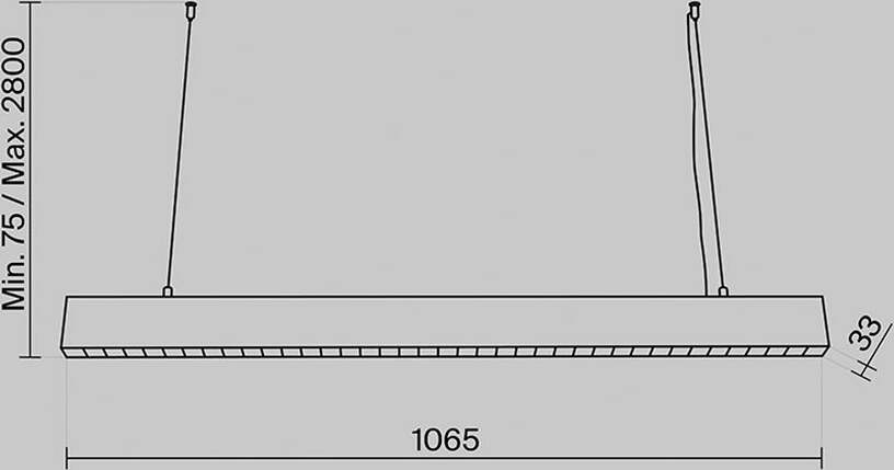 Lampadario-A-Sospensione-Moderno-Points-Alluminio-Nero-Luce-Led-Integrato-40W
