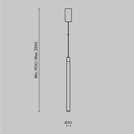 Lampadario-A-Sospensione-Moderno-Ray-Alluminio-Bianco-Luce-Led-Integrato-20W