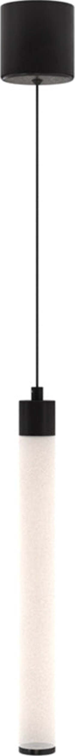 Lampadario-A-Sospensione-Moderno-Ray-Alluminio-Nero-Luce-Led-Integrato-10W