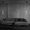 Lampadario-A-Sospensione-Moderno-Ray-Alluminio-Nero-Luce-Led-Integrato-10W