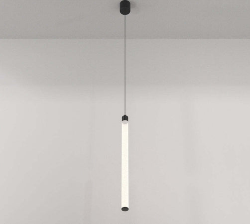 Lampadario-A-Sospensione-Moderno-Ray-Alluminio-Nero-Luce-Led-Integrato-20W