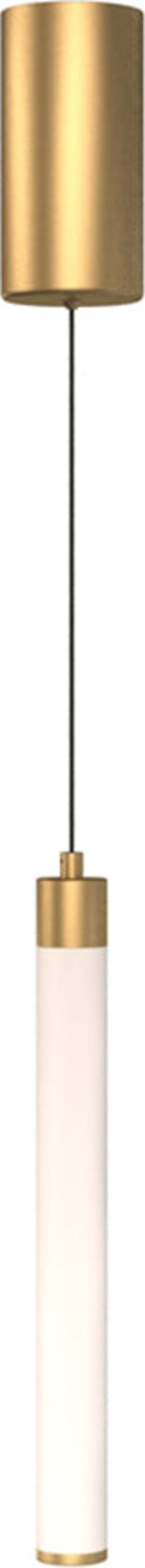 Lampadario-A-Sospensione-Moderno-Ray-Alluminio-Oro-Luce-Led-Integrato-10W