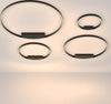 Lampadario-A-Sospensione-Moderno-Rim-Alluminio-Nero-1-Luce-Led-37W