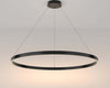 Lampadario-A-Sospensione-Moderno-Rim-Alluminio-Nero-1-Luce-Led-61W