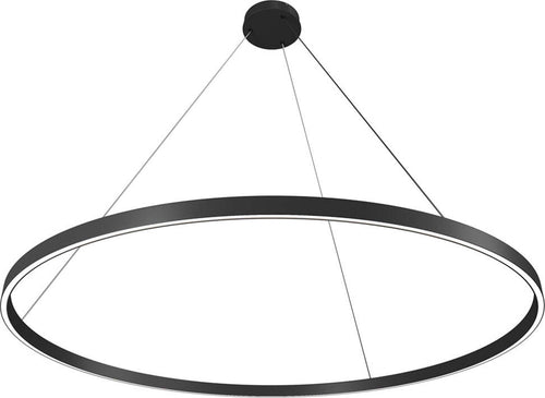 Lampadario-A-Sospensione-Moderno-Rim-Alluminio-Nero-1-Luce-Led-81W