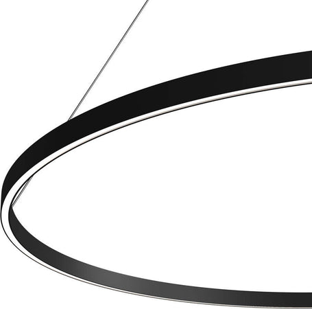 Lampadario-A-Sospensione-Moderno-Rim-Alluminio-Nero-1-Luce-Led-81W