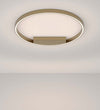 Lampadario-A-Sospensione-Moderno-Rim-Alluminio-Ottone-1-Luce-Led-37W