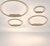 Lampadario-A-Sospensione-Moderno-Rim-Alluminio-Ottone-1-Luce-Led-37W