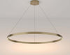 Lampadario-A-Sospensione-Moderno-Rim-Alluminio-Ottone-1-Luce-Led-61W