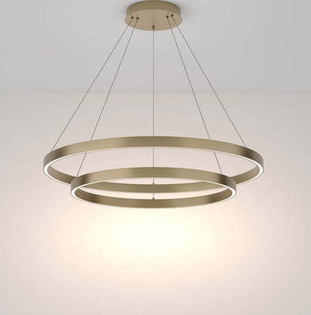 Lampadario-A-Sospensione-Moderno-Rim-Alluminio-Ottone-2-Led-88W