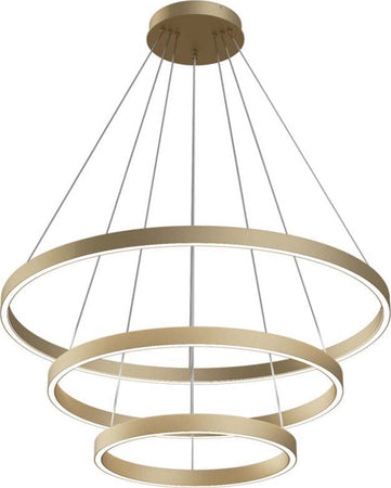 Lampadario-A-Sospensione-Moderno-Rim-Alluminio-Ottone-3-Led-115W