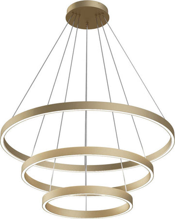 Lampadario-A-Sospensione-Moderno-Rim-Alluminio-Ottone-3-Led-115W