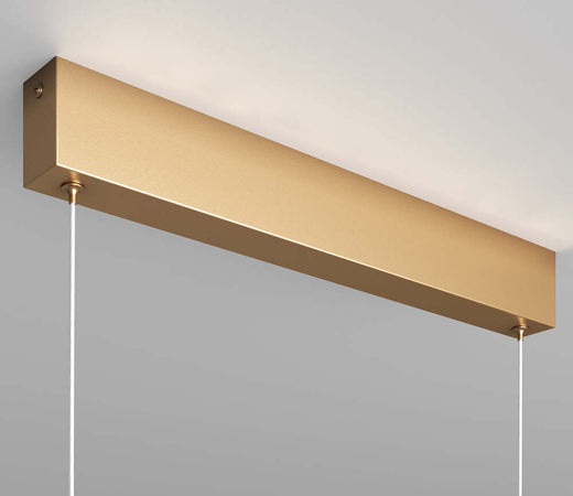 Lampadario-A-Sospensione-Moderno-Step-Metallo-Oro-Luce-Led-Integrato-23W-Calda