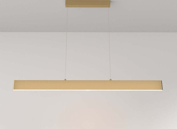 Lampadario-A-Sospensione-Moderno-Step-Metallo-Oro-Luce-Led-Integrato-30W