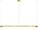 Lampadario-A-Sospensione-Moderno-Tau-Alluminio-Oro-Luce-Led-21W