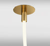 Lampadario-A-Sospensione-Moderno-Tau-Alluminio-Oro-Luce-Led-40W
