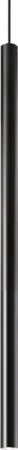Lampadario-A-Sospensione-Moderno-Ultrathin-Metallo-Nero-Led-12W-3000K-Ip20