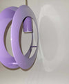 Lampadario a Sospensione Ovale Viola in Metallo Smaltato Lampadario Novecento 390 X 240 Cm H Regolabili Illuminazione/Illuminazione per interni/Lampadari lampade a sospensione e plafoniere/Lampade a sospensione Ideart - Valdilana, Commerciovirtuoso.it
