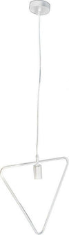 Lampadario A Sospensione Pendente Triangolo Lampada Plafoniera E27 B35-a Bianco Casa, arredamento e bricolage > Illuminazione da interno > Lampadari Trade Shop italia - Napoli, Commerciovirtuoso.it