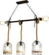 Lampadario A Sospensione Stile Industriale In Metallo Corda Canapa Retr? B60-5 Casa, arredamento e bricolage > Illuminazione da interno > Lampadari Trade Shop italia - Napoli, Commerciovirtuoso.it