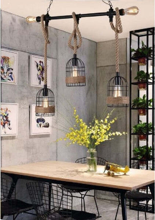 Lampadario-A-Sospensione-Stile-Industriale-In-Metallo-Corda-Canapa-Retrò-B60-5