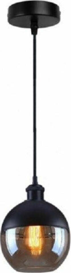 Lampadario-A-Sospensione-Vintage-Da-Soffitto-Attacco-E27-Effetto-Ambrato-Lp-12n