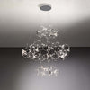 Lampadario-A-Sospensioni-Moderno-Lucciola-Pro-Metallo-Oro-Led-120W-3-Livelli