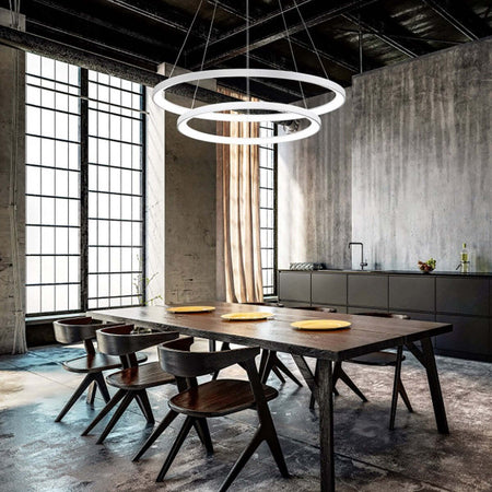 Lampadario-anelli-Gea-Luce-KRIZIA-S2-B-88W-LED-alluminio-sospensione