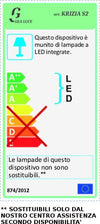 Lampadario-anelli-Gea-Luce-KRIZIA-S2-B-88W-LED-alluminio-sospensione